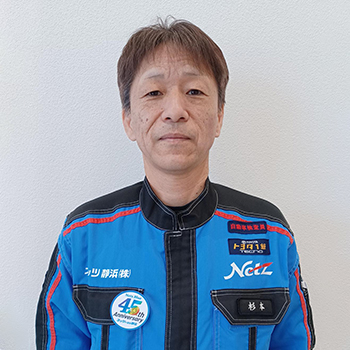 杉本工場長の写真