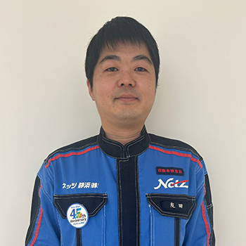 友田工場長の写真